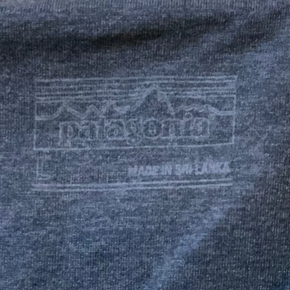 Patagonia Blue L A line Midi Skirt Adventure Outdoor Sporty Normcore Minimalist